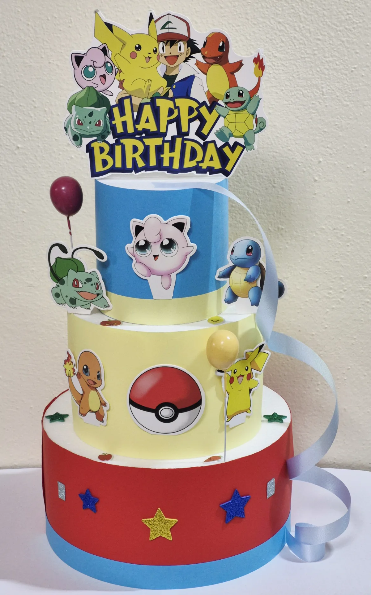 Torta decorativa tema Pokémon