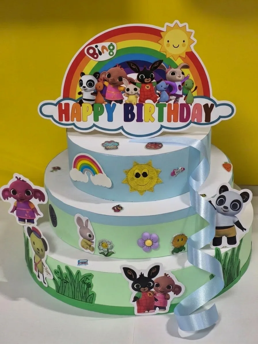 Torta finta tema Bing