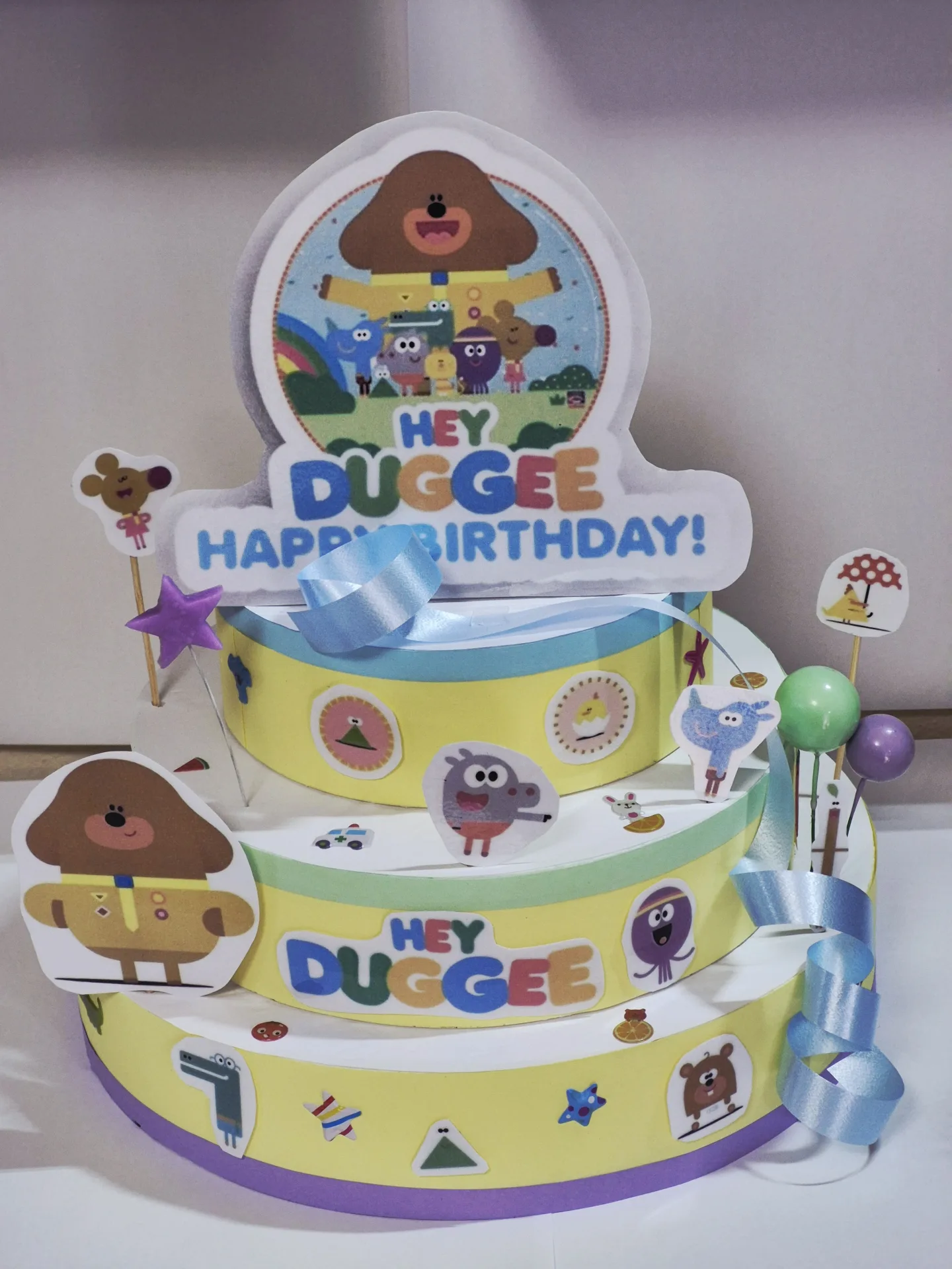 Torta scenografica tema Hey Duggee