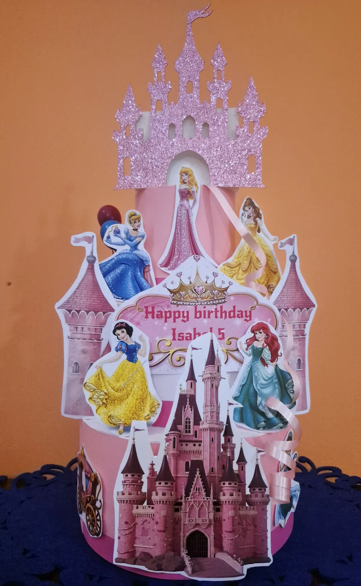 Torta finta tema Principesse