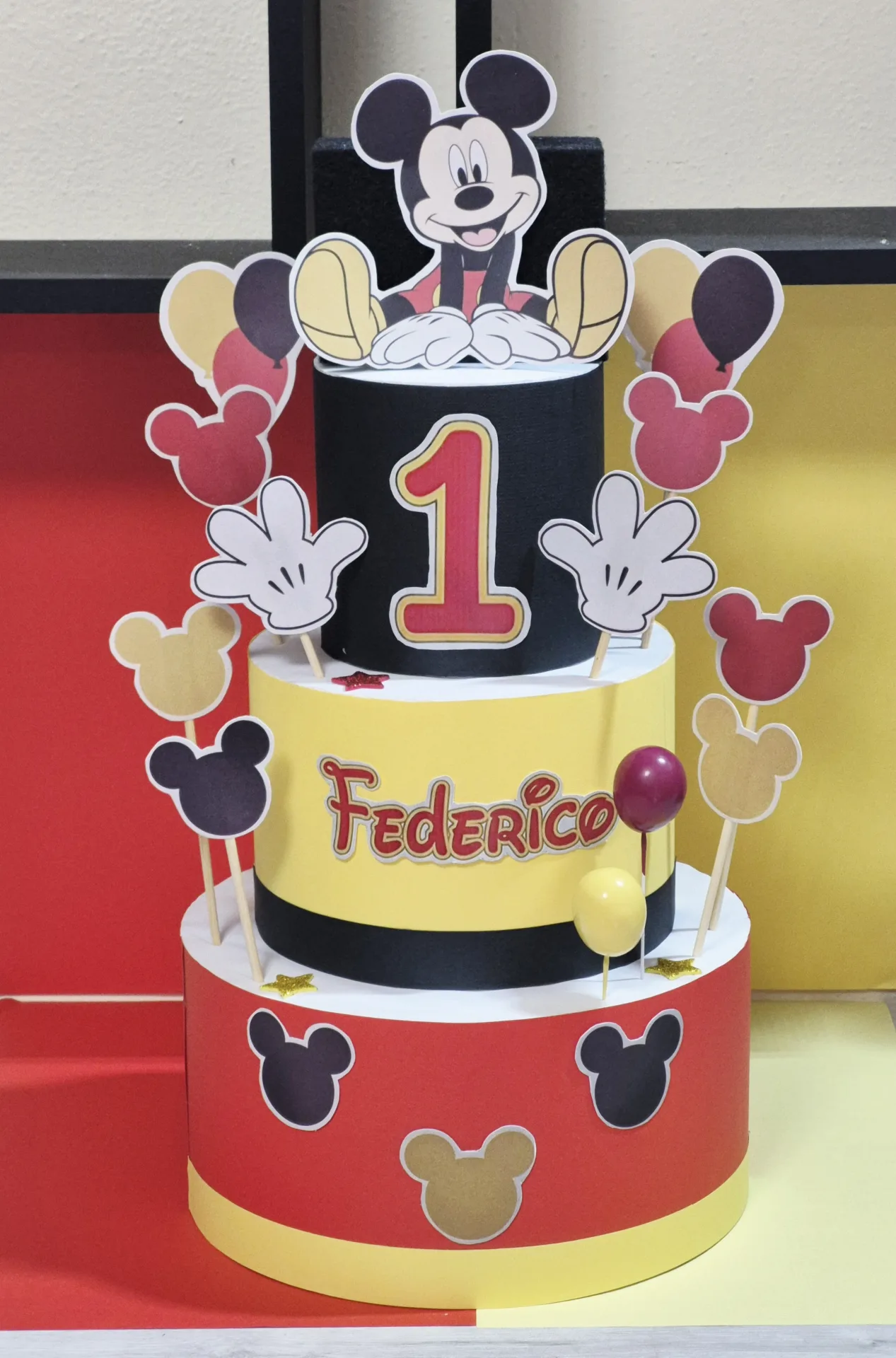 Torta decorativa tema Topolino