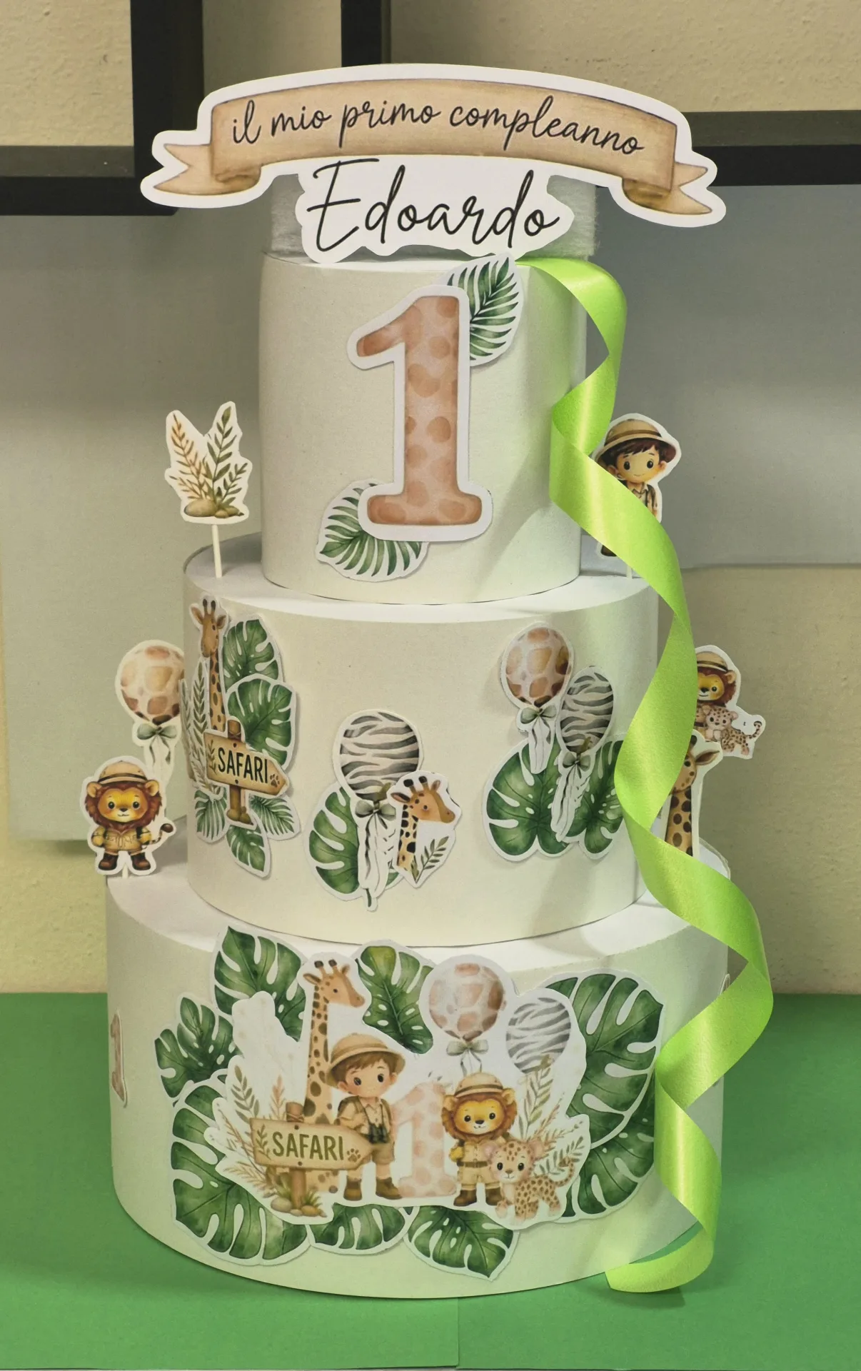 Torta decorativa tema Safari