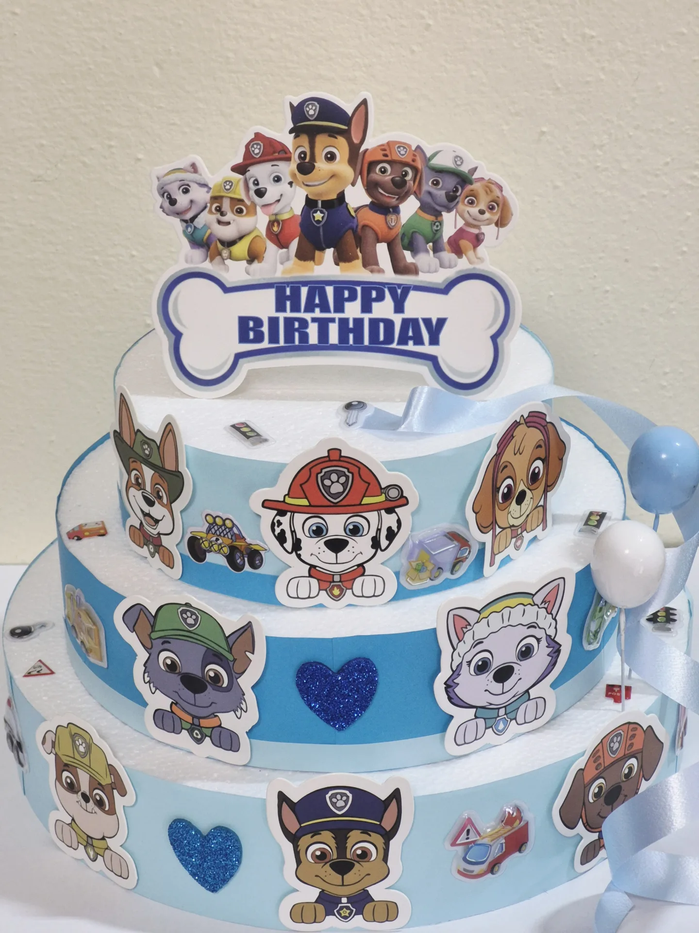 Torta scenografica tema Paw Patrol